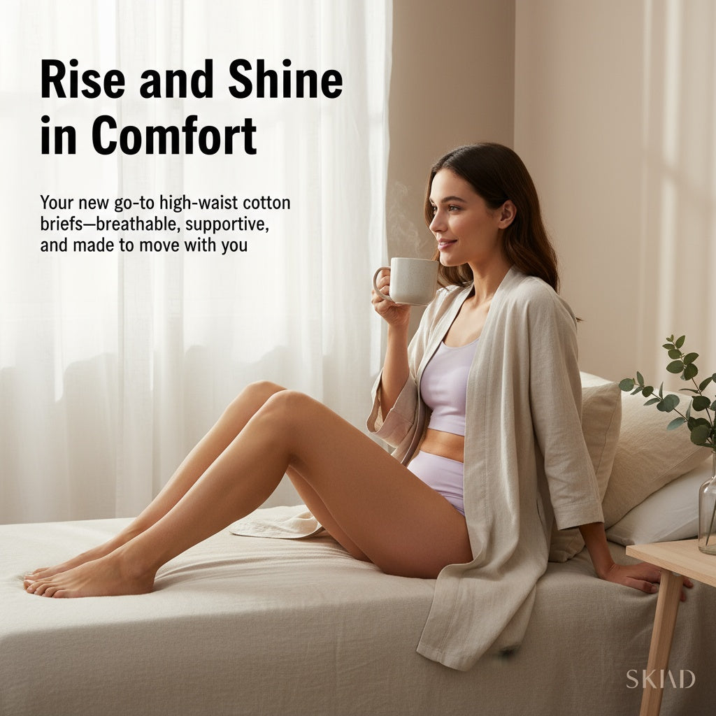 5-Pack High Waisted Comfort Cotton Underwear