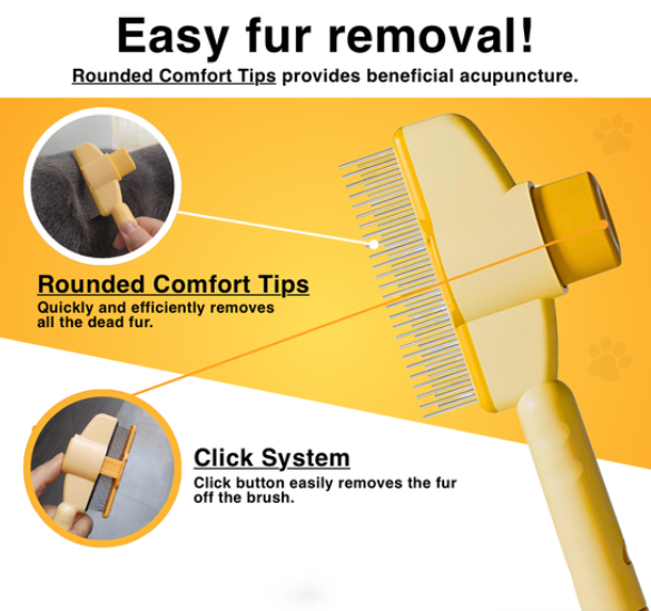 Fur Removal Grooming Brush