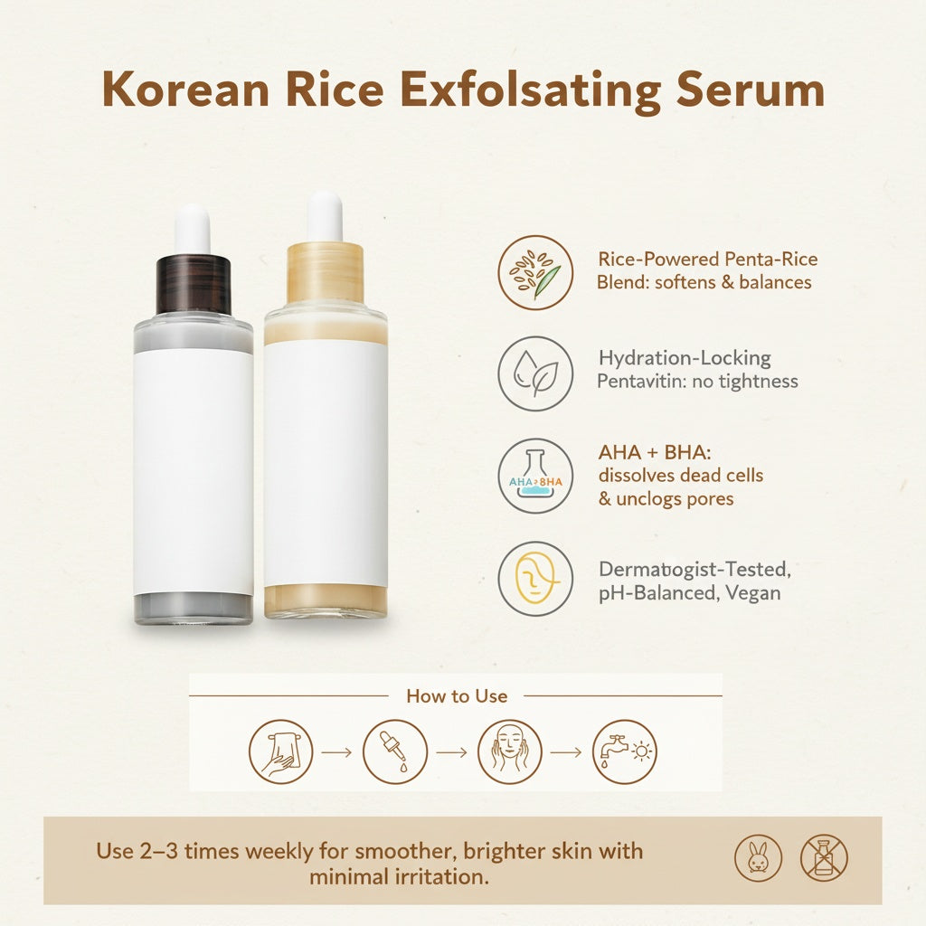 Korean Rice Exfoliating Serum