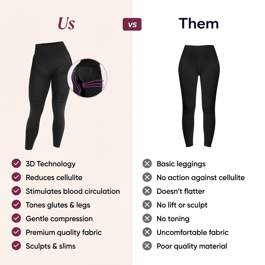 3D Anti-Cellulite Leggings
