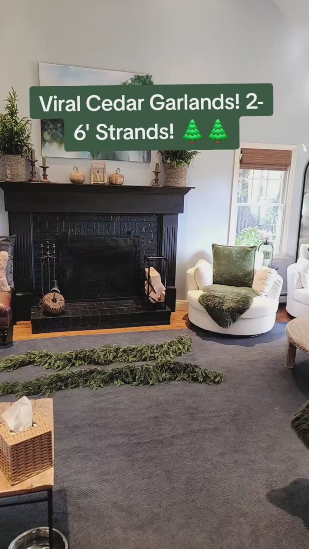 Kami™ 9'ft Cedar Garlands