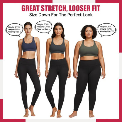 High Waisted Fleece Leggings