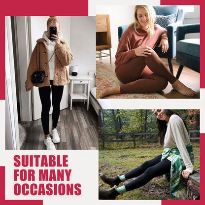 High Waisted Fleece Leggings