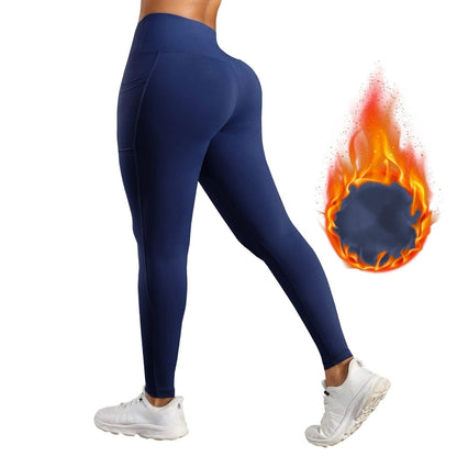 High Waisted Fleece Leggings