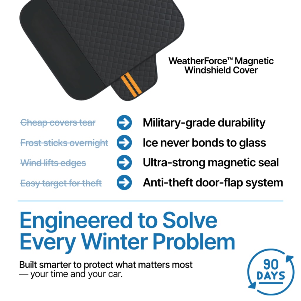 2-in-1 Windshield Cover