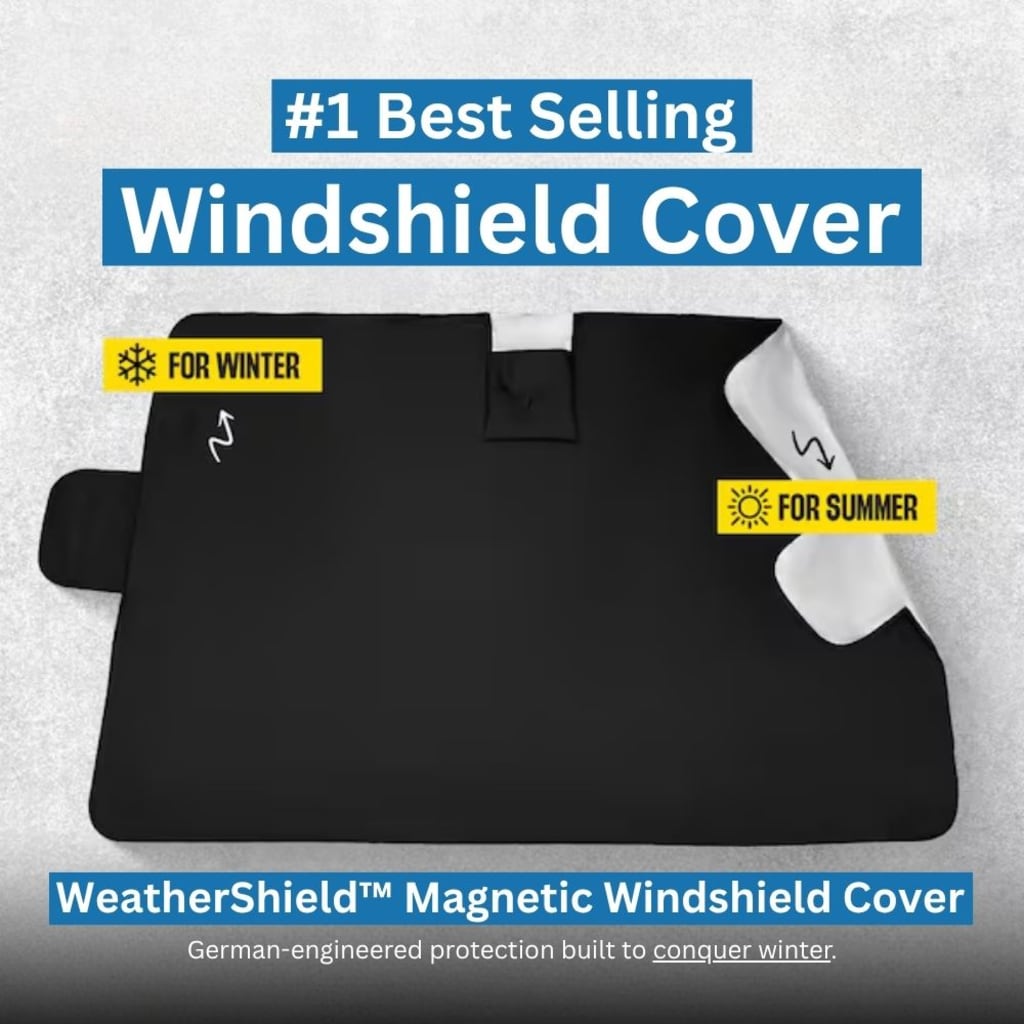 2-in-1 Windshield Cover